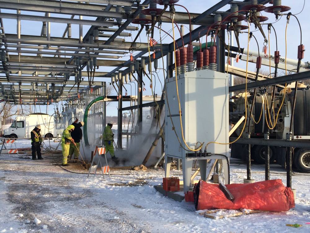 Cold Weather Hydrovac Excavation by Wisconsin Utility Exposure